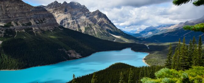 landscape of the valleys