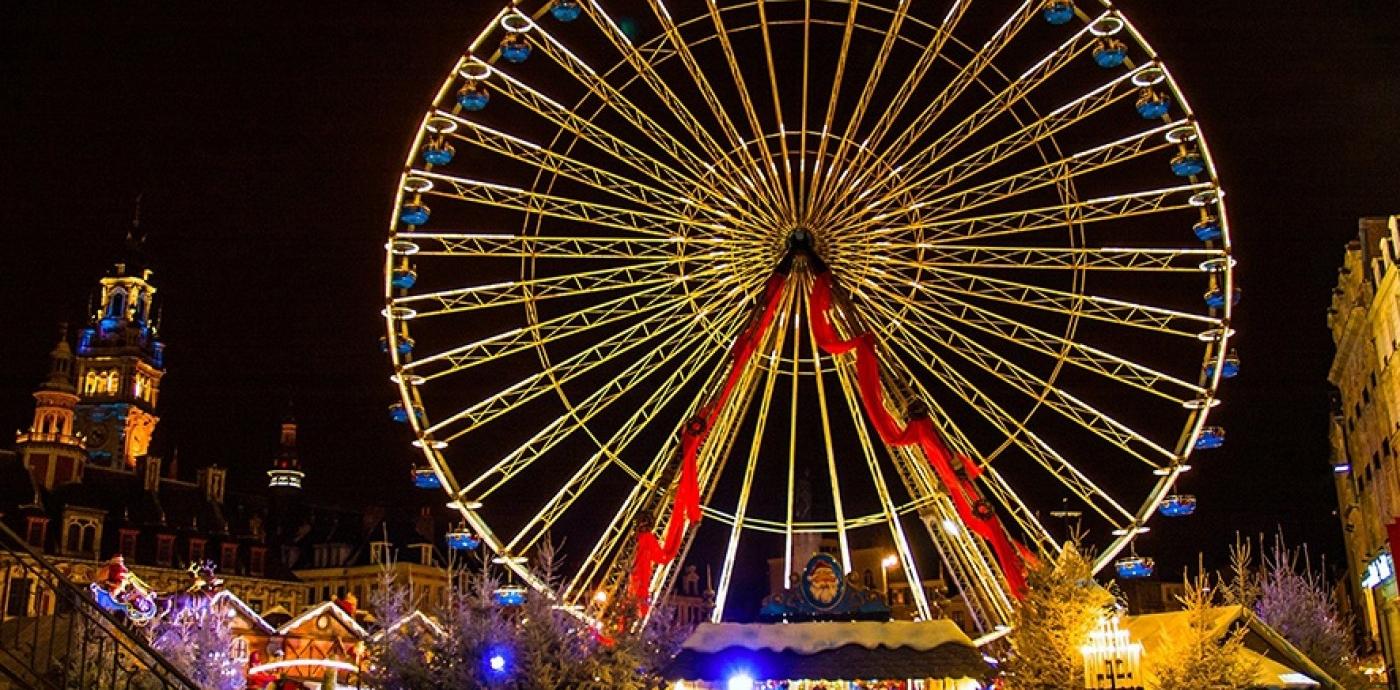 Christmas markets trip to Lille by coach: 2 days, 1 night