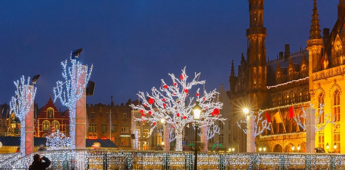 Christmas Markets trip to Bruges by coach: 2 days, 1 nights