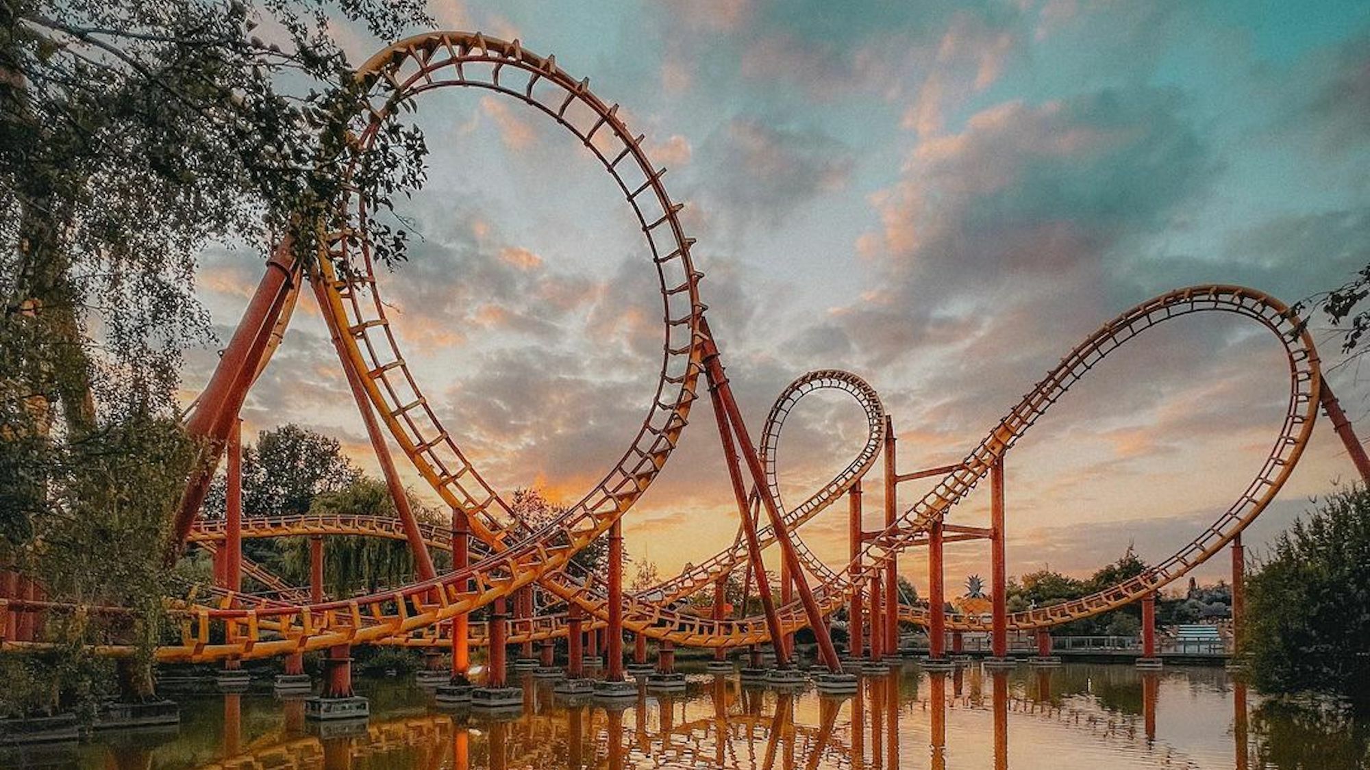 Parc Asterix - Paris, France - Rollercoaster