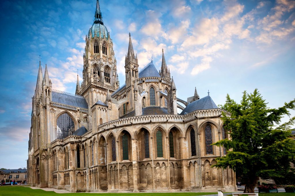 Bayeux medieval Cathedral of Notre Dame
