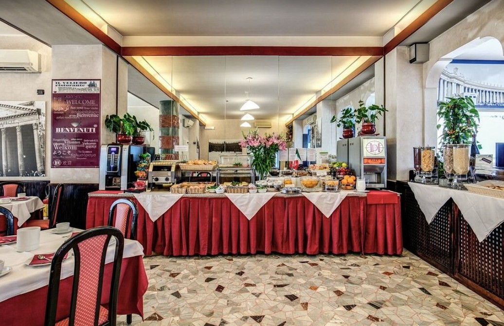 Dinning room 2 - Hotel Pacific - Rome