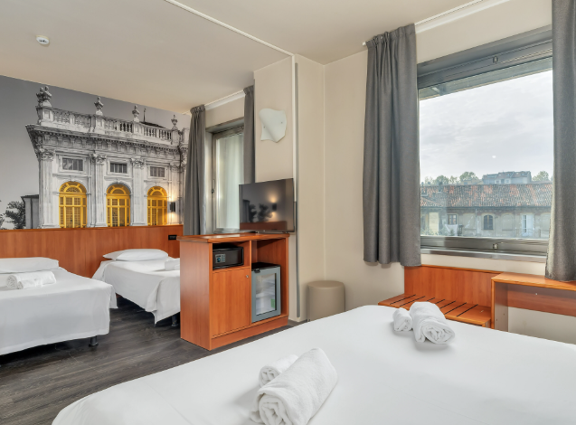 B&B Hotel Torino President - Bedroom 2
